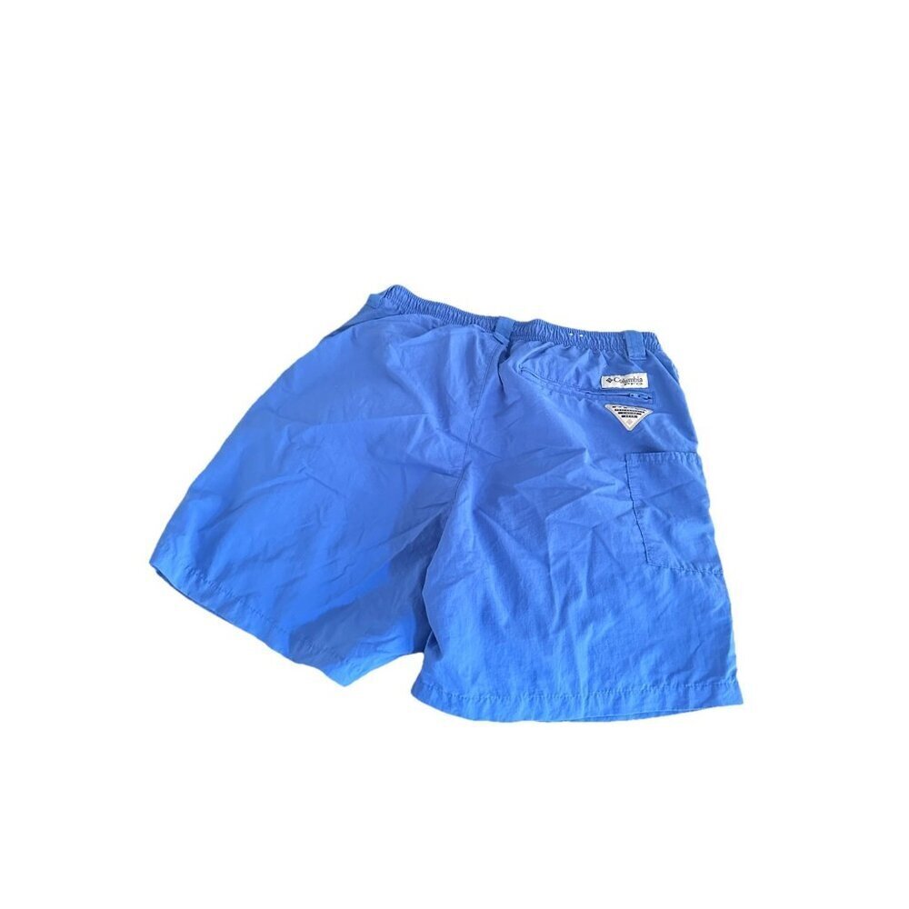Men’s Blue Columbia Swim Trunks Size Small 6” Inseam Liner Cut - Picture 3 of 3